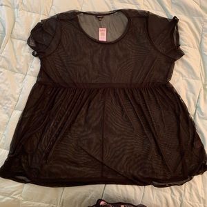 Sheer Mesh Babydoll